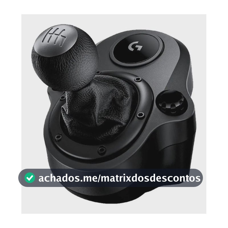 Câmbio Logitech G Driving Force Preto Preto