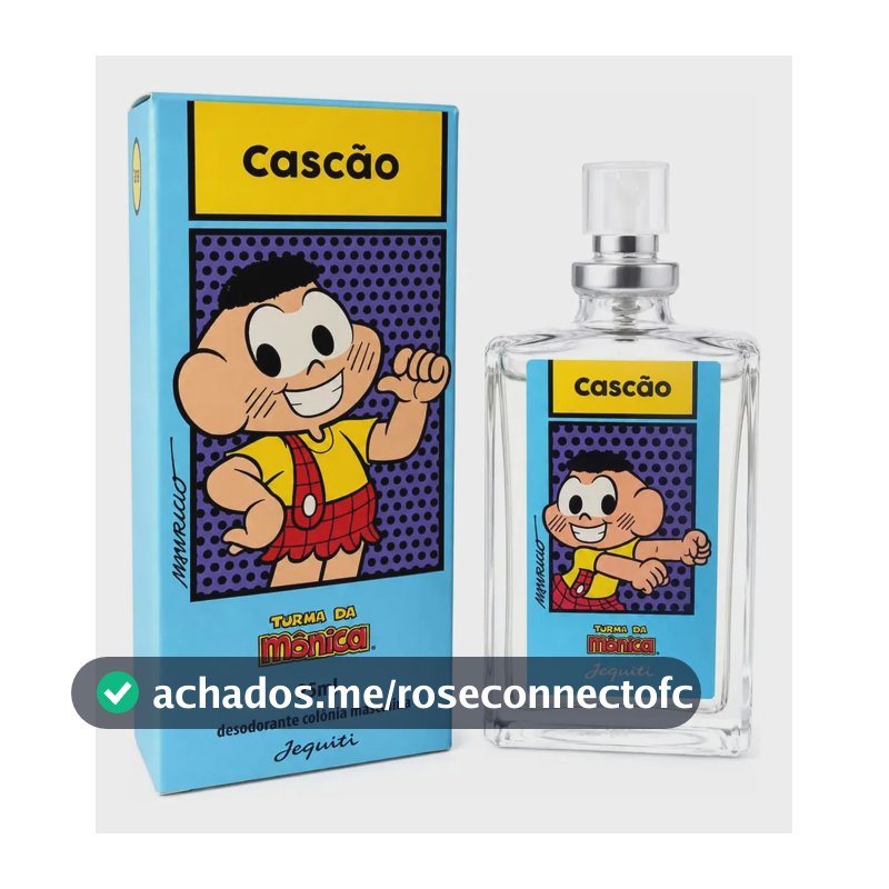 Perfume Cascão Deo Colônia Jequiti, 25 Ml Embalagem Vidro