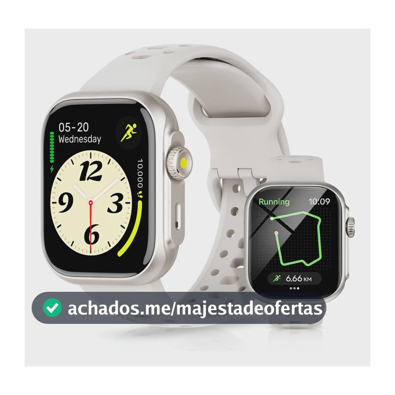 Smartwatch Bettdow FB041 com GPS e Alexa Integrados Resistente à Água