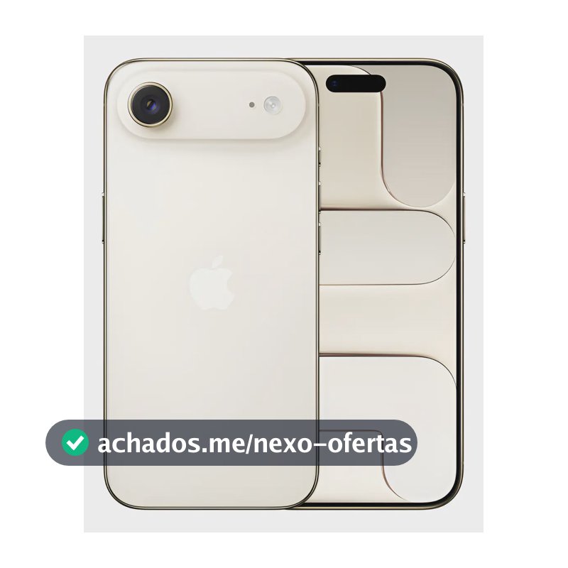 iPhone Air 512 GB - Dourado-claro - somente eSIM - Distribuidor Autorizado