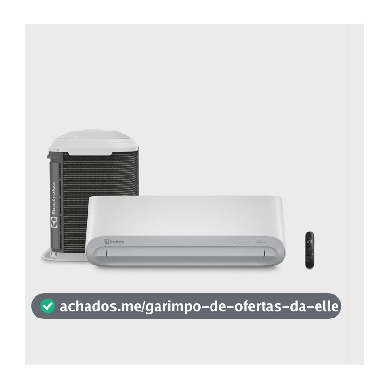 Ar-condicionado Electrolux Inverter 9000btu frio Ji09f/je09f Cor Branco