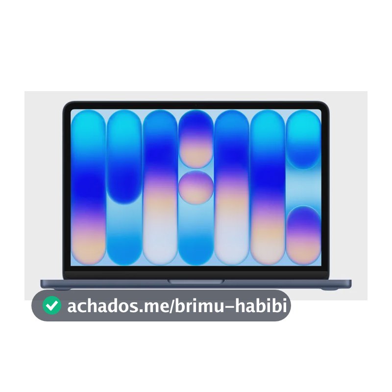 MacBook Neo de 13 polegadas: Chip A18 Pro, CPU de 6 núcleos, GPU de 5 núcleos, 512GB Touch ID- Índigo