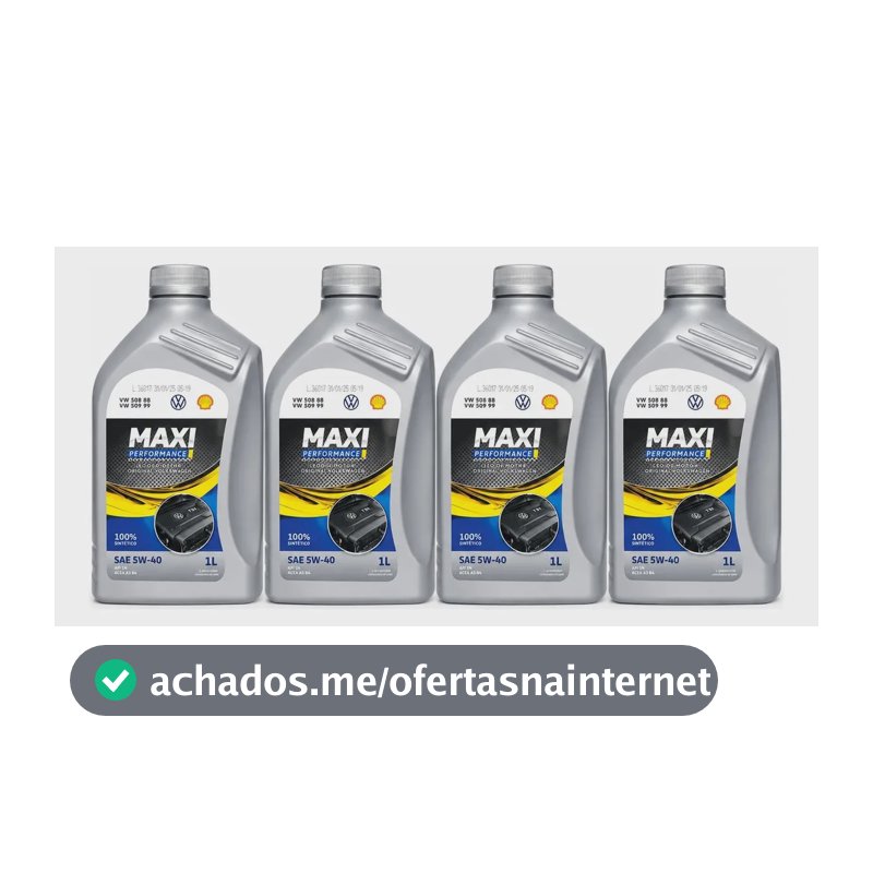 Kit 4 Litros Oleo Maxi Performace 5w40 508/88 Vw