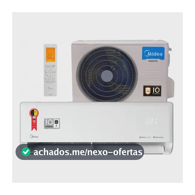 Ar Cond Split Inverter Midea Ia Ecomaster 9k Btus Frio 42EZVCA09M5
