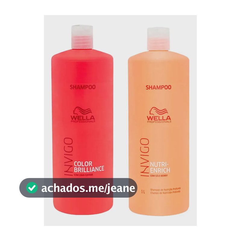 Wella Professionals Invigo Kit  Com Dois Shampoos