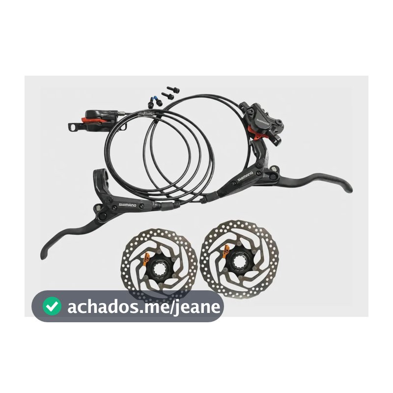 Freio À Disco Hidráulico Shimano Alivio Br-m445 Preto Mtb