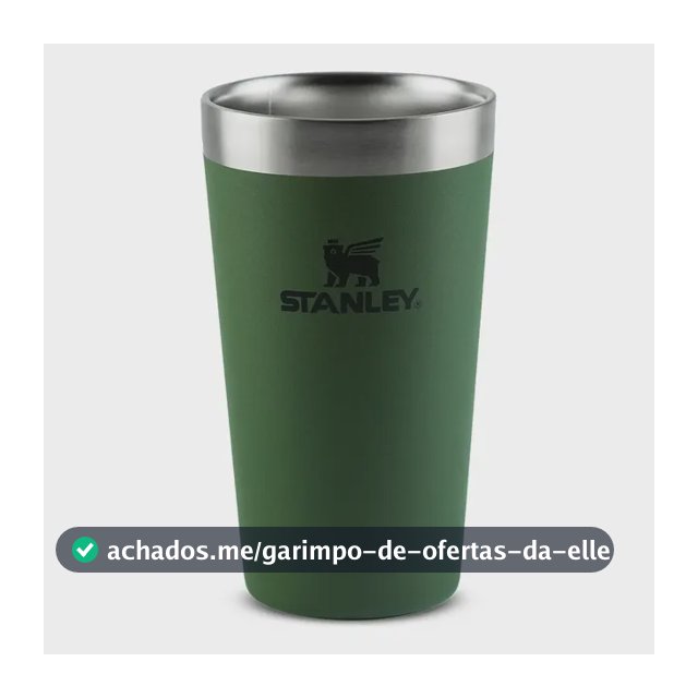 Copo Térmico para Cerveja Stanley Pint Adventure Dried Pine 354ml