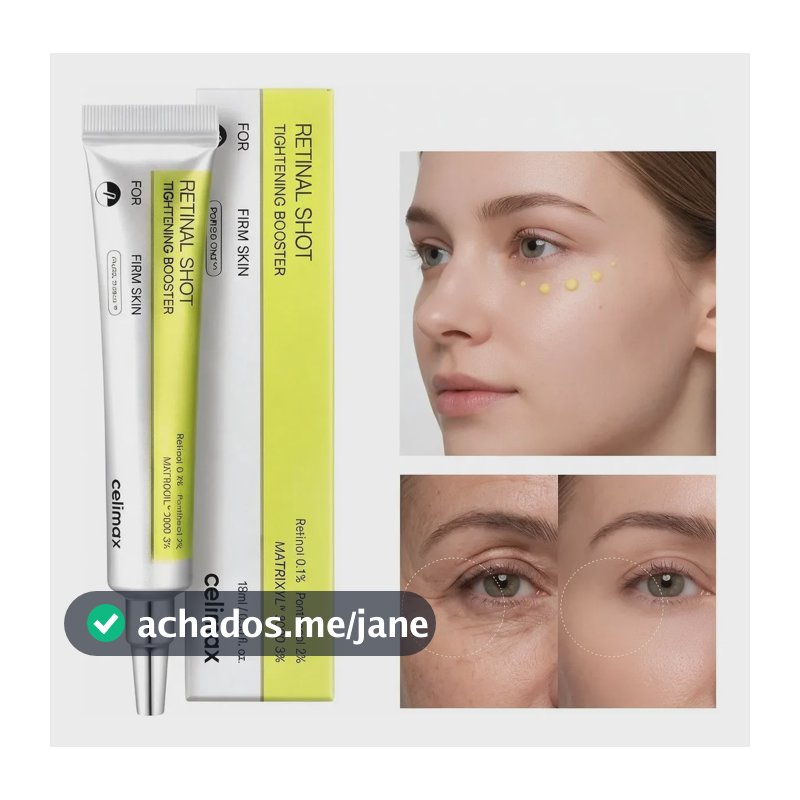 Celimax Retinal Shot Reafirmant Coreano Anti Sinais Flacidez Todo Tipo De Pele