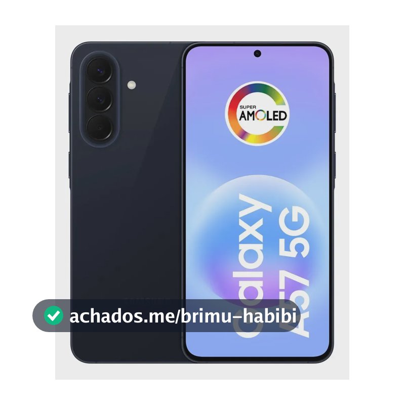 Celular Samsung Galaxy A57 5g 128gb, 8gb Ram, Câmera 50mp, Ip68, Super Amoled 6.7 , Recursos Ai - Azul-escuro
