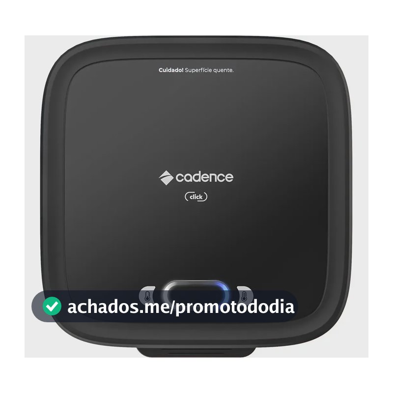 Grill Sanduicheira Cadence SAN400 Elétrica Chapa Misteira Tostex Tostequeira Hambúrguer Click