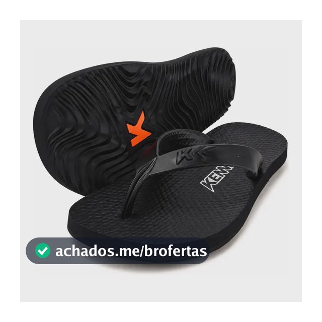 Chinelo Kenner New Summer Masculino Gel Original