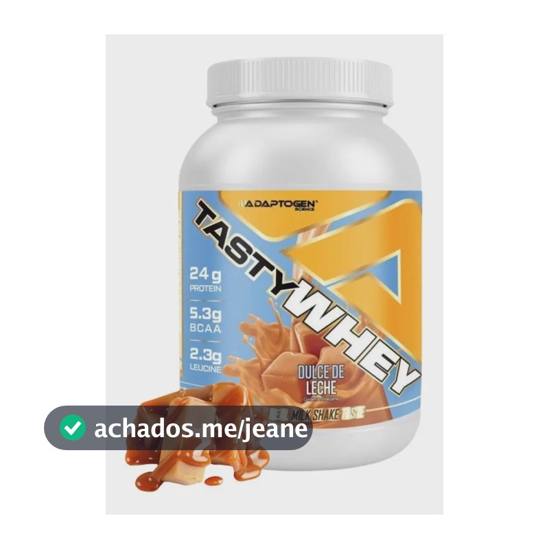 Tasty Whey 3w Adaptogen 912g Whay - Original - Novos Sabores Doce De Leite