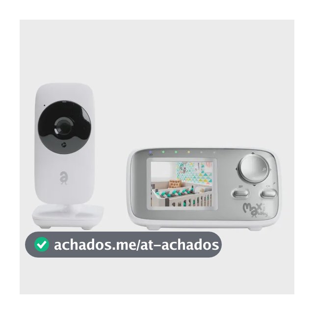 Babá Eletrônica Monitor 2.4 Sem Fio Zoom Baby On Maxi Baby