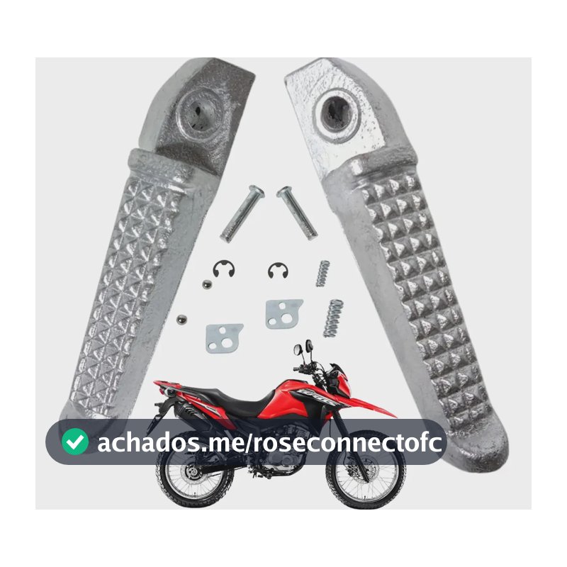 Pedaleira Traseira Pedal Apoio Passageiro Bros 160 2025 Xre