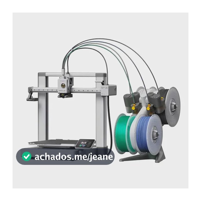 Impressora 3d Bambu Lab A1 + Ams Lite (combo) 127/220v Prateado