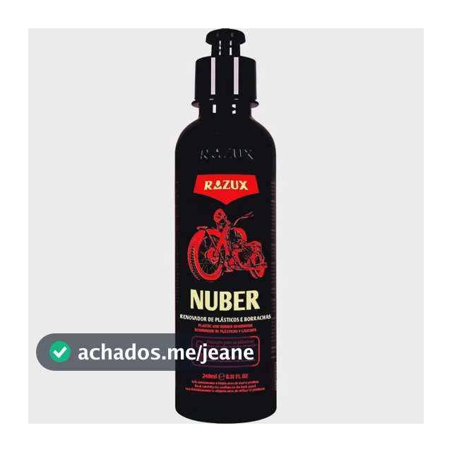Produto Para Passar No Plástico Da Biz Nuber Razux 240ml Ocre