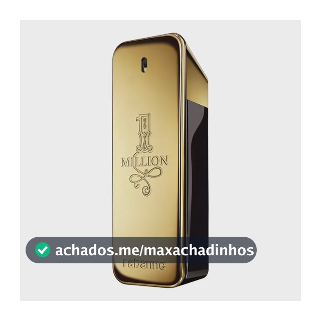 Perfume Rabanne 1 Million Eau de Toilette 200 ml masculino