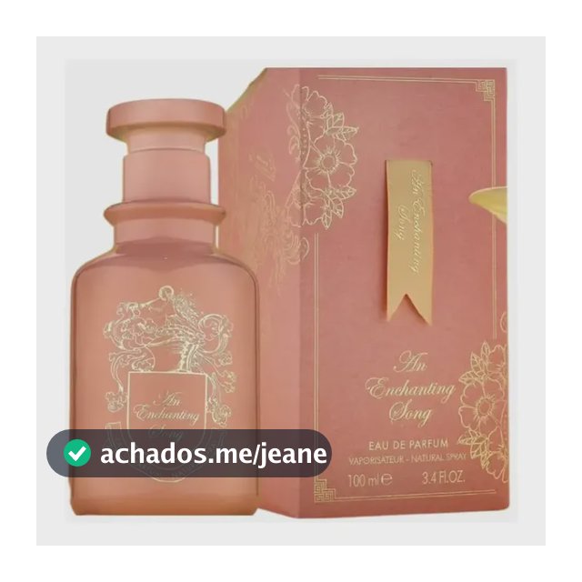 Fragrance World Unissex Perfume Spray Encantador Song Edp 100 Ml