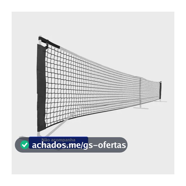 Rede De Mini Tênis Em Poliamida Fgr Sports