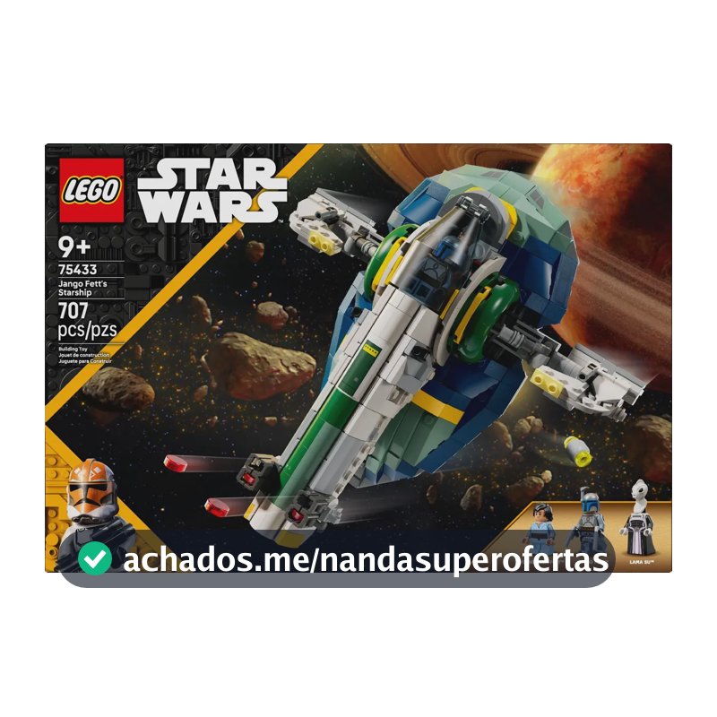 Lego® Star Wars: Nave Estelar De Jango Fett 75433 707 Star Wars