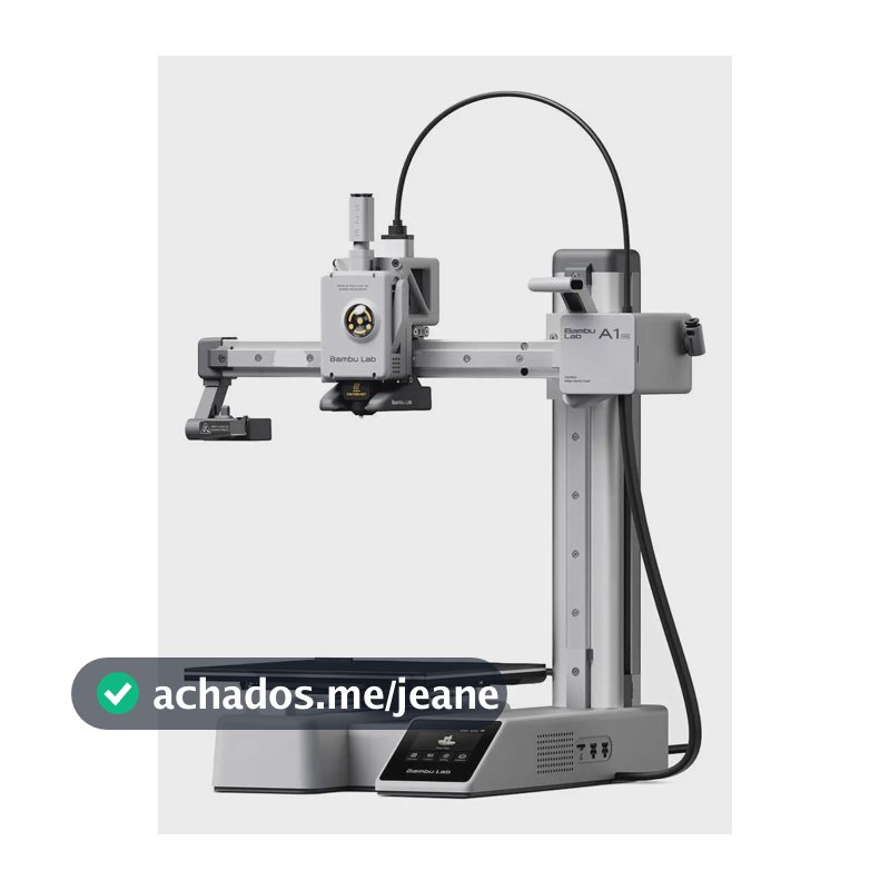 Impressora 3d Bambu Lab A1 Mini Cor Cinza Sem Ams Bivolt 127/220v Cinza