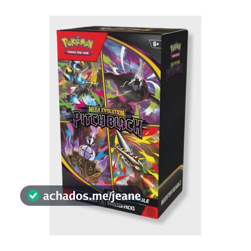 Pokémon Tcg: Mega Evolution 05 Pitch Black Booster Bundle é Booster Bundle Inglês