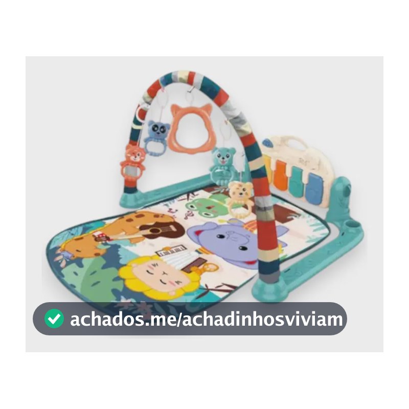 Tapete Atividades Bebe Interativo Com Piano E Som
