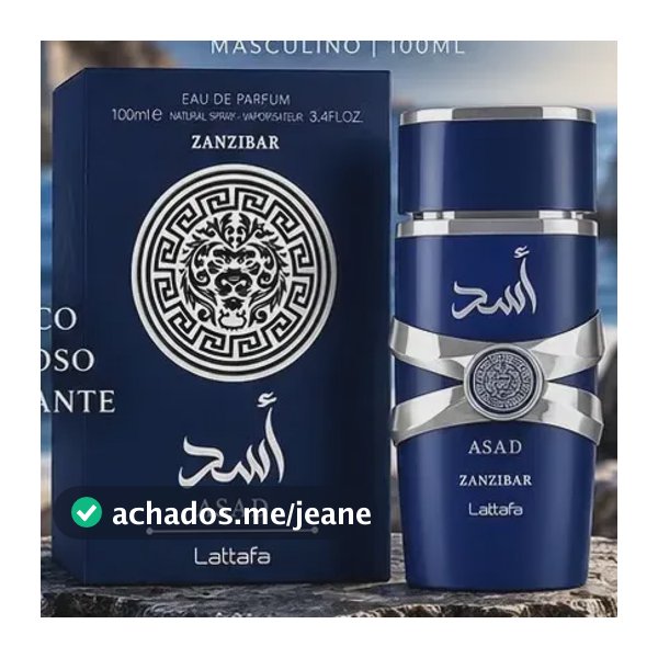 Lattafa Asad Zanzibar masculino 100ml