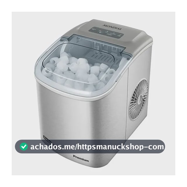 Máquina de Gelo Turbo Ice Premium, Mondial, 130W - MG-12-GI