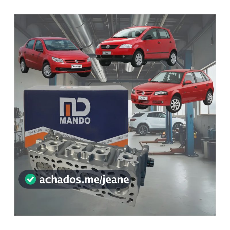 Cabeçote Completo Motor 1.0 Voyage 8v 2009 Até 2013