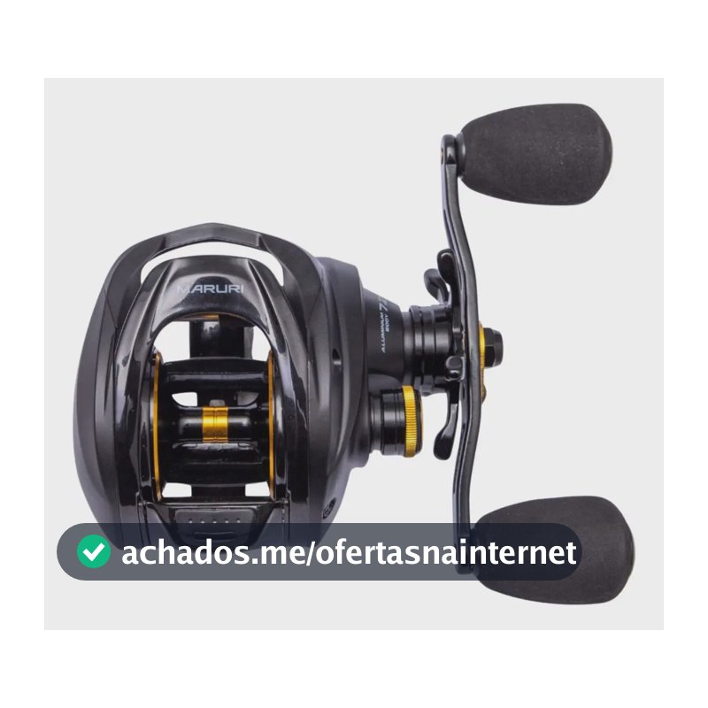 Carretilha De Pesca Maruri Supreme Drag.20kg 11 Rol. 7.2.1