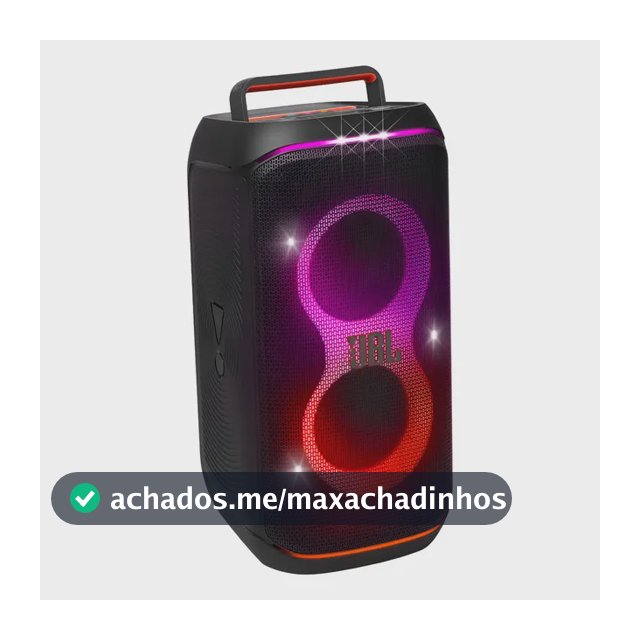 Caixa De Som Jbl Partybox Club 120 Bluetooth 160w Cor Preto