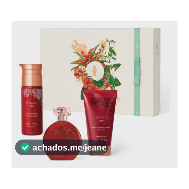 Kit Presente Floratta Red O Boticario