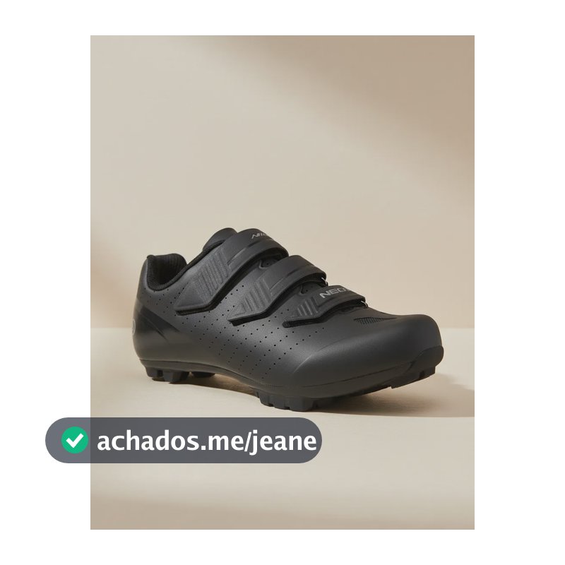 Sapatilha Absolute Mtb Nero 5 Pedal Clip Original Preto Liso 37 Br