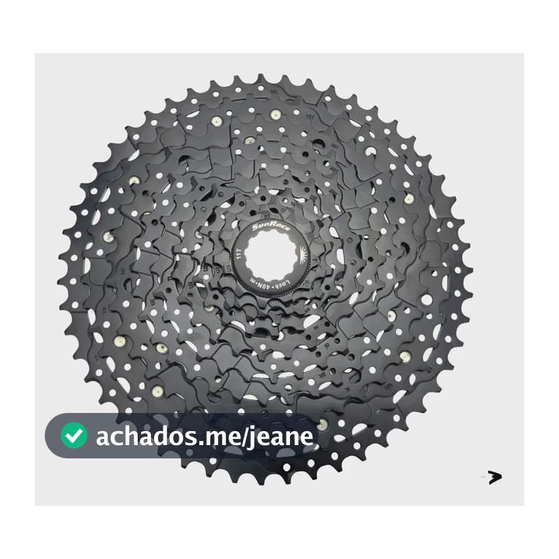 Cassete K7 10v Sunrace Ms2 11/51d Preto Mtb 1x10v Preto