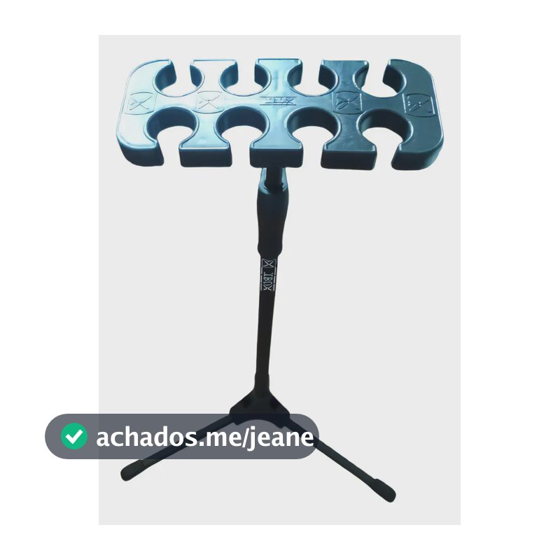 Suporte Pedestal P/ Descanso Ibox Sm8 Para 8 Microfones