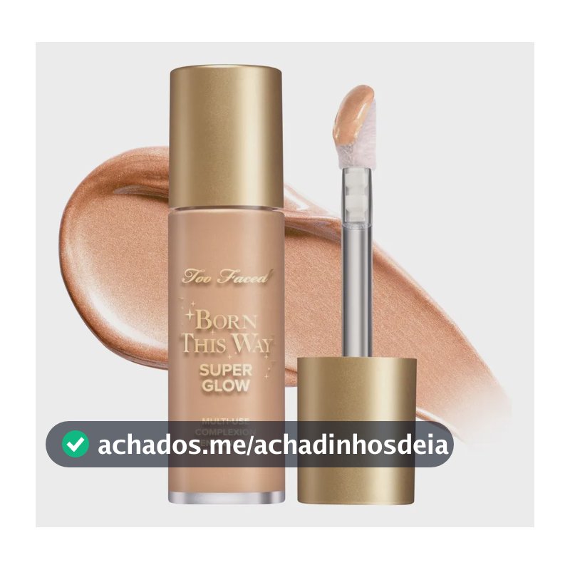 Iluminador Líquido Multifuncional Born This Way Super Glow Honey Glow