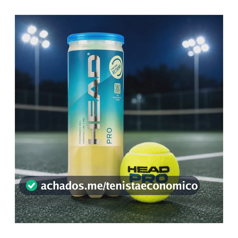 Bola de Tênis Head Pro 03 Bolas