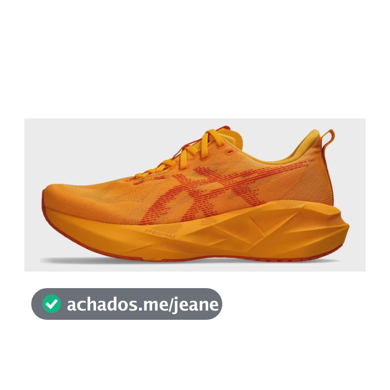 Tênis Asics Novablast 5 - Masculino - Laranja/amarelo Laranja 43 Br