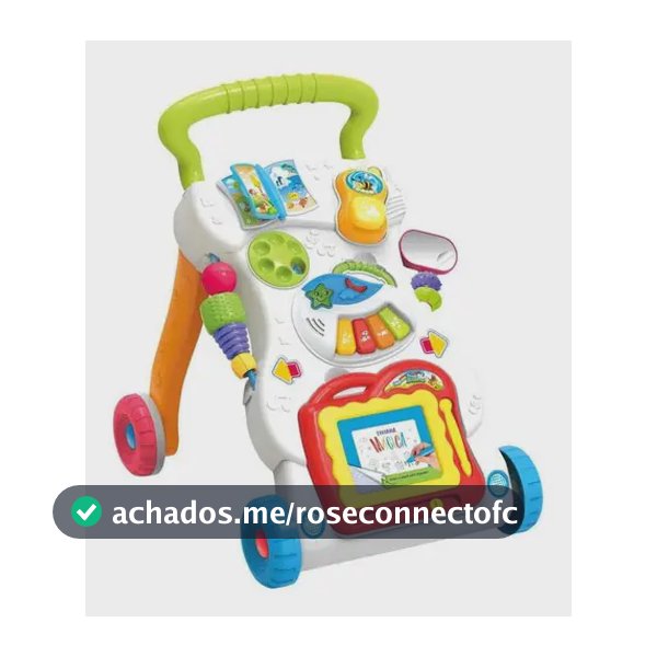 Andador Educativo Bebê Atividades Musical 6849 - Buba