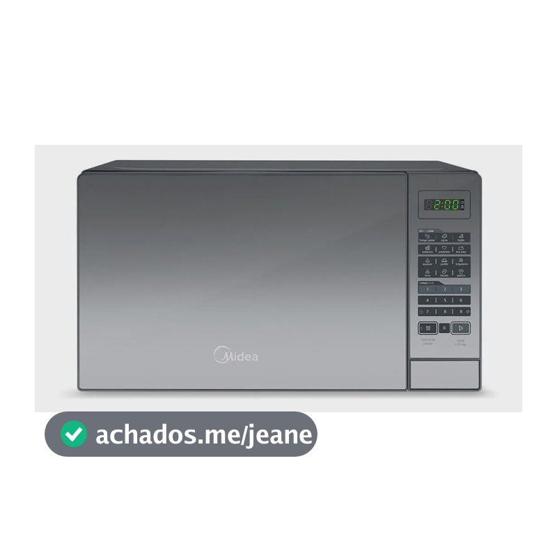 Micro-ondas Midea MRA_2 20L Prata Porta Espelhada