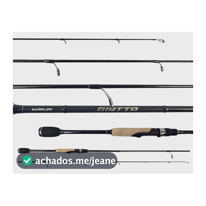 Vara Para Molinete Maruri Giotto 1,73m 7-14lbs - 2 Partes