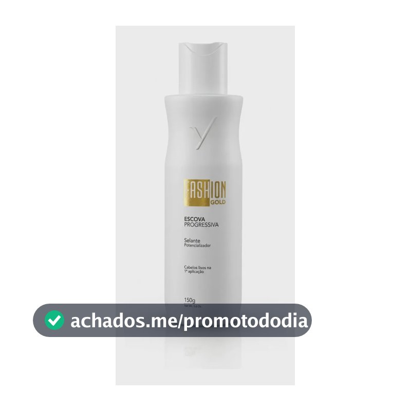 Escova Progressiva 150g - Fashion Gold