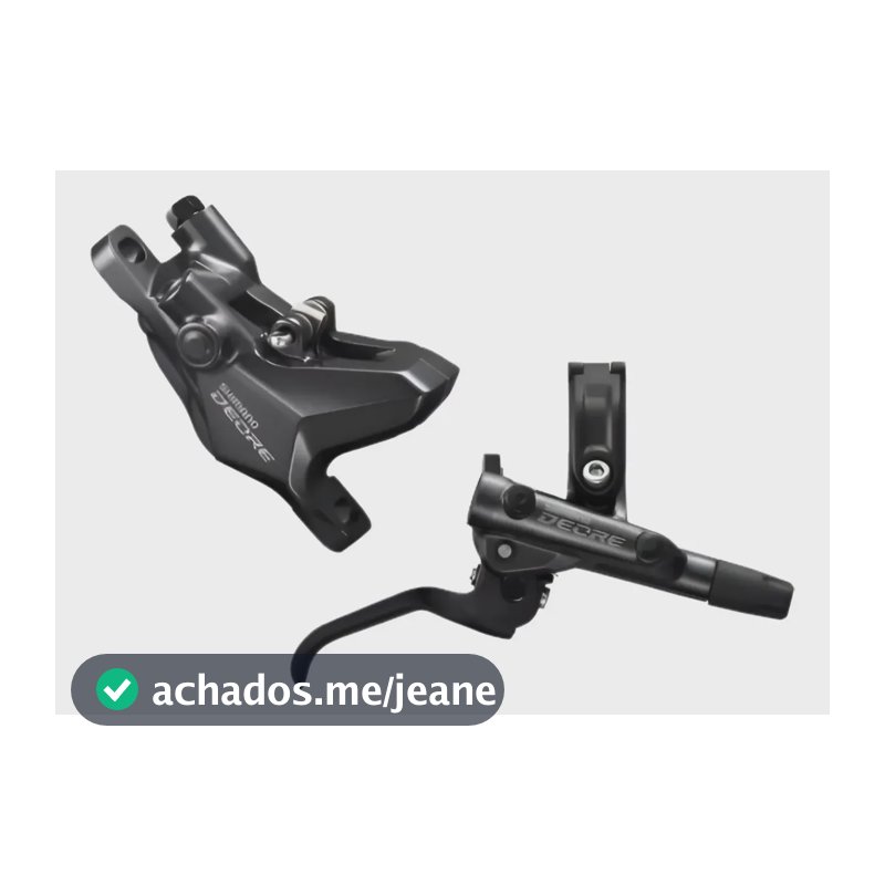 Freio Disco Hidráulico Deore  Bl-m6100 Tras Resina