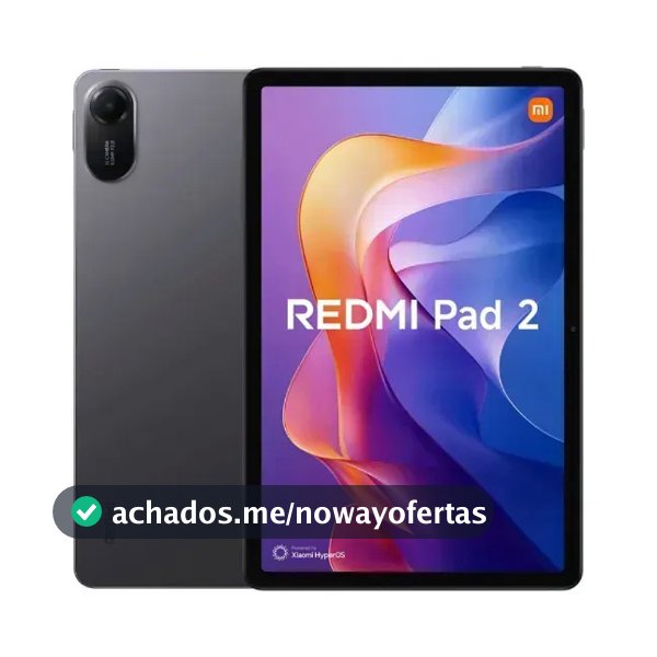 Tablet Xiaomi Redmi Pad 2 256gb 8gb Ram Cinza Escuro
