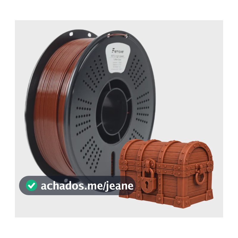 Filamento Petg 1kg High Speed Fremover Várias Cores Coffee
