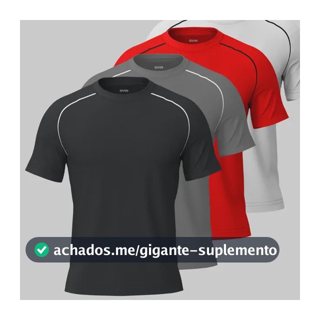 Kit 4 Camiseta Masculinas Academia Uv Dry Blusa Slim Fitnes Variado 1 M