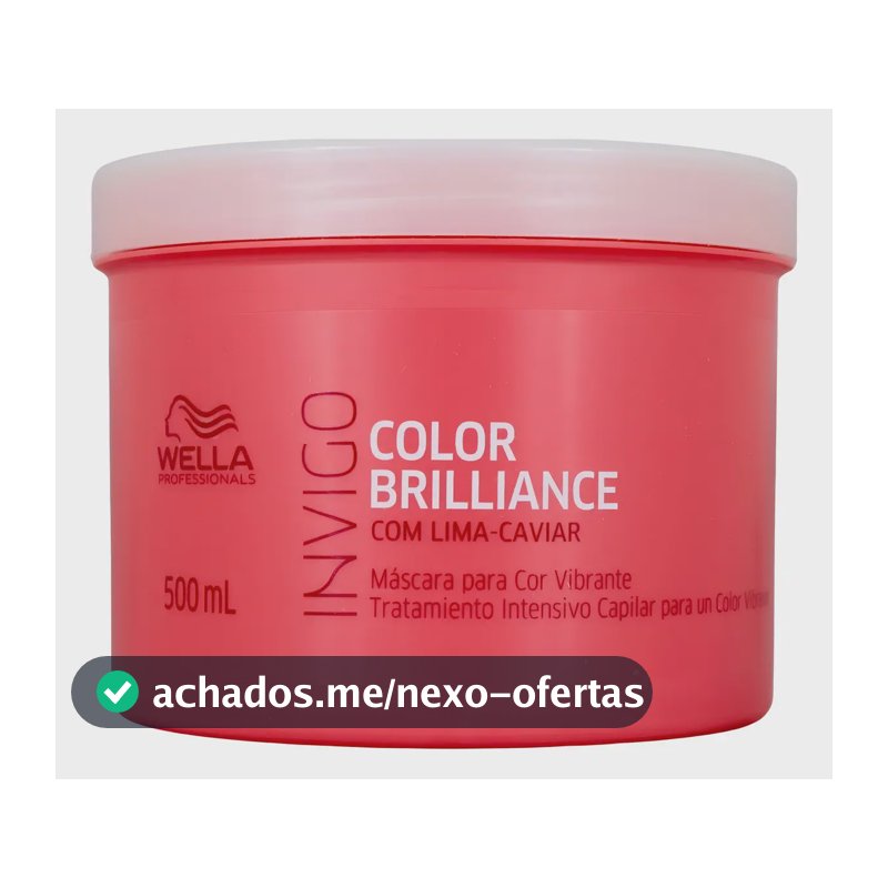 Máscara Capilar Invigo Color Brilliance 500ml Wella Professionals