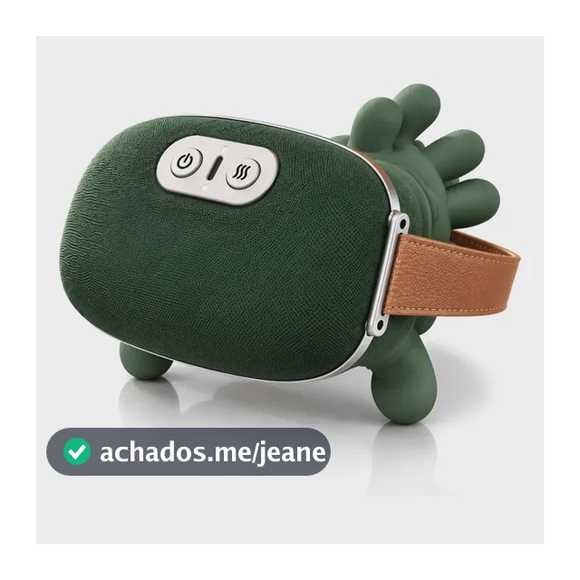Massageador Pescoço Ombros Lombar Aquecimento 3d Mãozinha