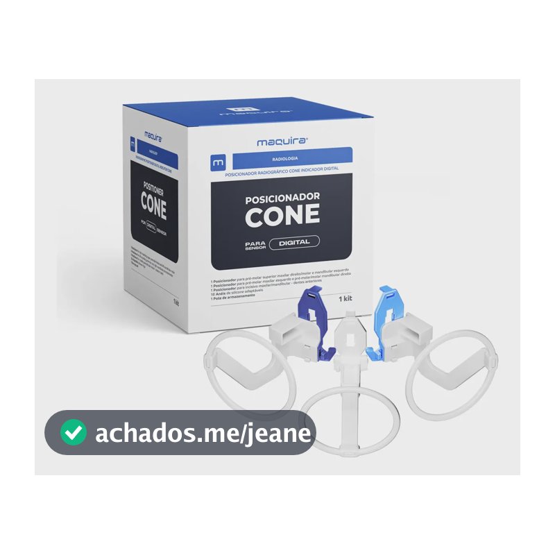 Posicionador Radiográfico Cone Para Sensor Digital Kit